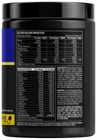 USN Amino Grow Ultra Aminos 9000, Амино Гроу Ультра Аминос 9000, 300 таблеток