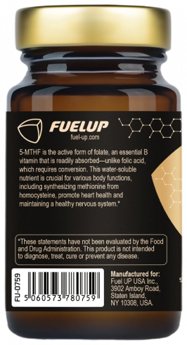 FuelUp Folic Acid, 120 таблеток