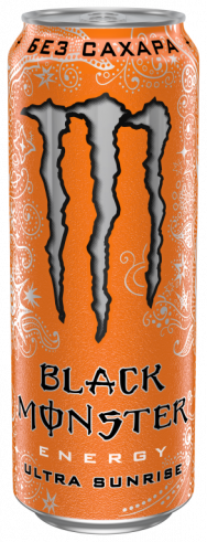 CocaCola Black Monster Ultra Sunrise, 450 мл