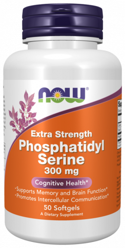NOW Phosphatidyl Serine 300 mg, 50 капсул