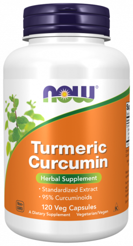 NOW Turmeric Curcumin, 120 капсул