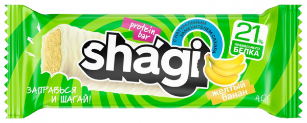 ProteinRex Протеиновый батончик Shagi, 40 грамм