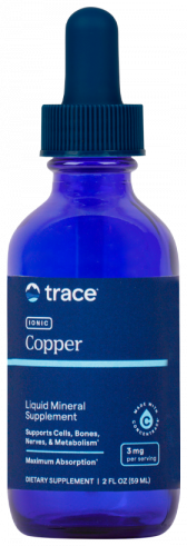 Trace Minerals Ionic Copper 3 mg, 59 мл