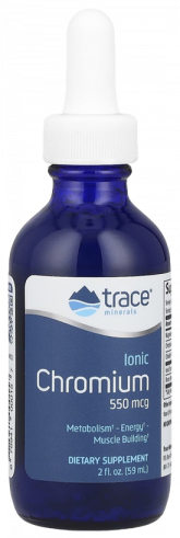 Trace Minerals Ionic Chromium 550 mcg, 59 мл