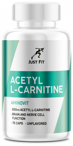 Just Fit Acetyl L-Carnitine, 75 капсул