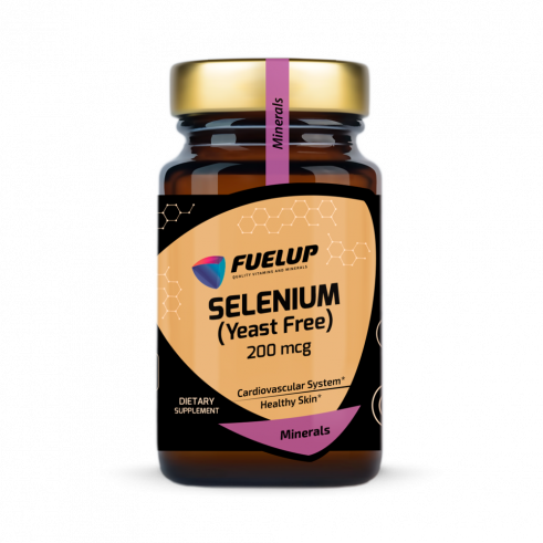 FuelUp Selenium (Yeast Free) 200 mcg, 100 таблеток