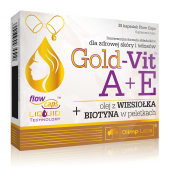 Olimp Labs Gold-Vit A+E with Evening primrose and biotin, Голд-Вит А+Е с вечерней примулой и биотином, 30 капсул