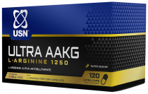 USN Ultra AAKG L-Arginine 1250, Ультра ААКГ Л-Аргинин 1250, 120 капсул