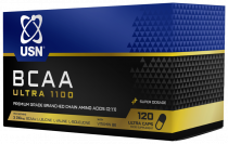 USN BCAA Ultra 1100, БЦAA Ультра 1100, 120 капсул