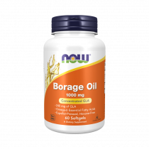 NOW Borage Oil 1000 mg, 60 капсул
