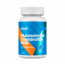 VP Laboratory Glucosamine Chondroitin MSM, Глюкозамин Хондроитин МСМ, 90 таблеток