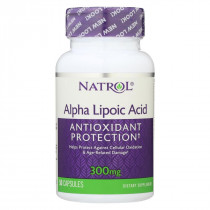 Natrol Alpha Lipoic Acid 300 мг, 50 капс